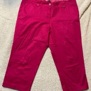The Limited pink Capri trousers, 12